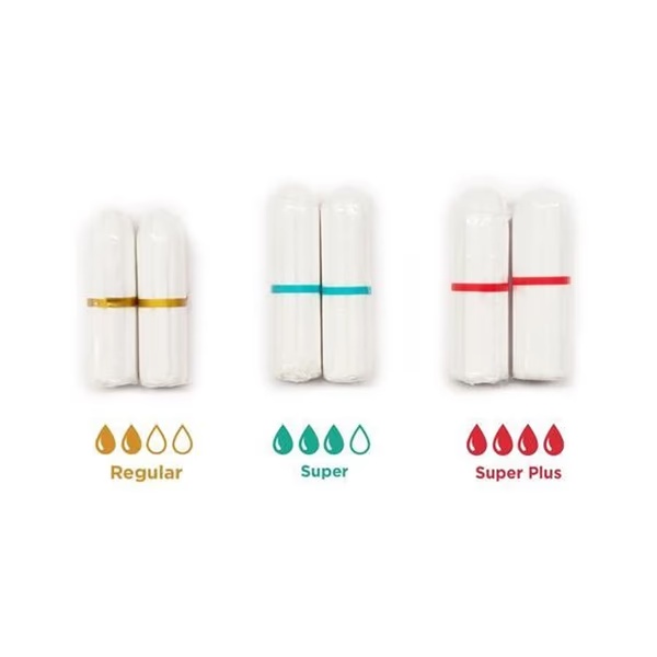 Pee Safe Organic Cotton Tampons (Super) 16's