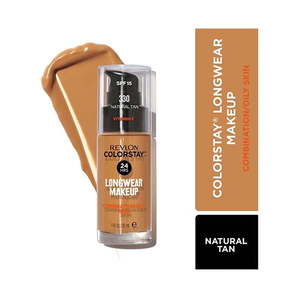 Revlon Colorstay Long Wear Make Up Combination Oily -Natural Tan (SPF 15) 30 ml