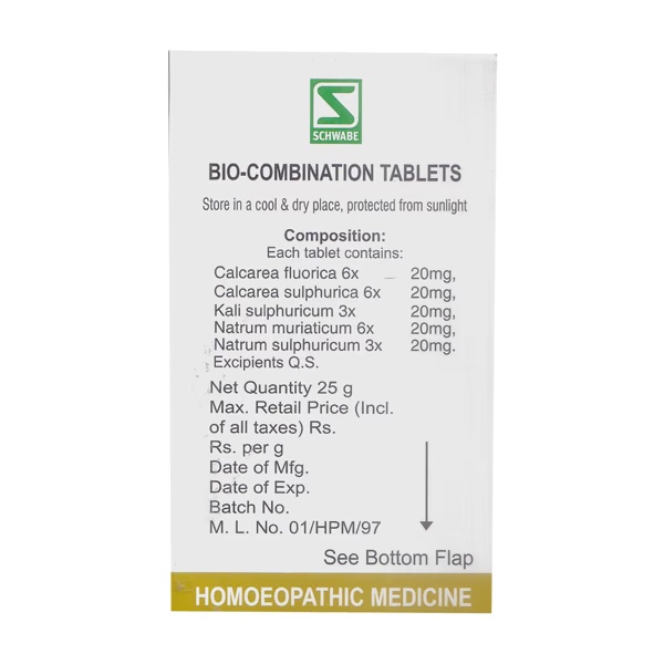 Dr. Willmar Schwabe BC 20 Tablet 25 gm