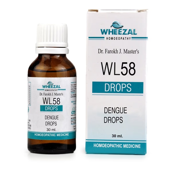 Wheezal Wl-58 Dengue Drops 30ML