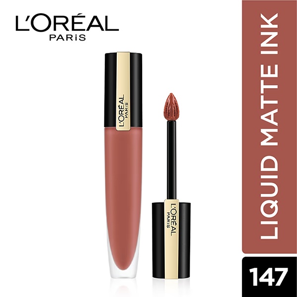 L'Oreal Paris Rouge Signature Matte Liquid Lipstick, 147 I Believe 7 ml
