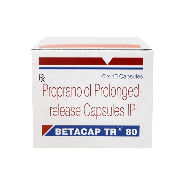 Betacap TR 80mg Capsule 10'S