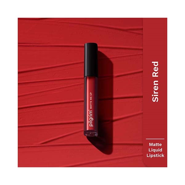Pilgrim Liquid Lipstick Siren Red 3 ml