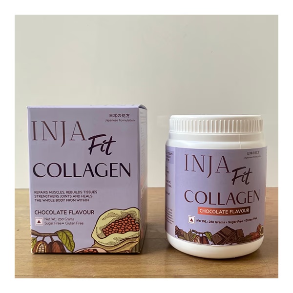 INJA Fit Collagen Powder - Chocolate Flavour 250 gm
