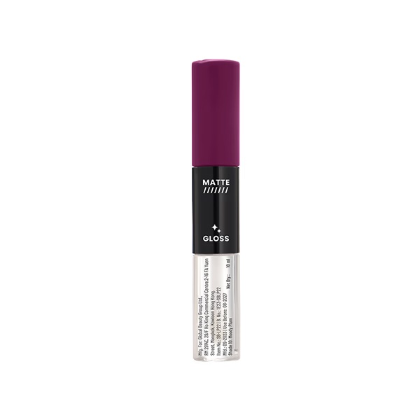 Swiss Beauty Duo Lipstick-Moody Plum 10 ml