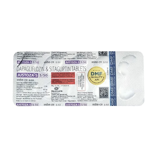 JUSTOZA S 5/50 Tablet 10's