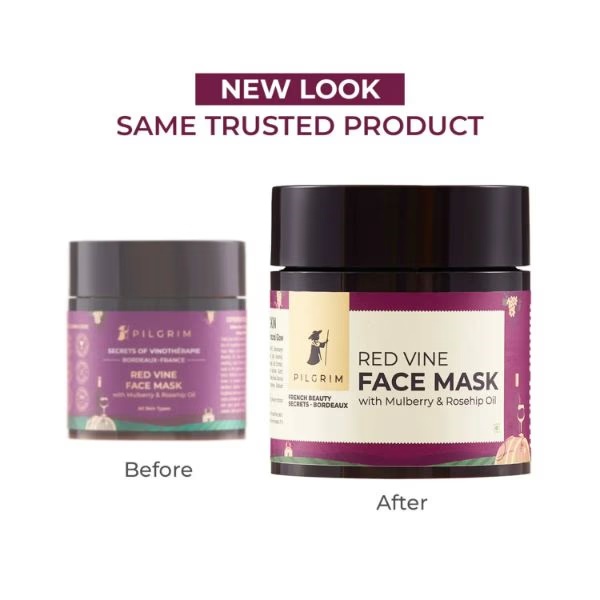 Pilgrim Red Vine Face Mask 100 gm