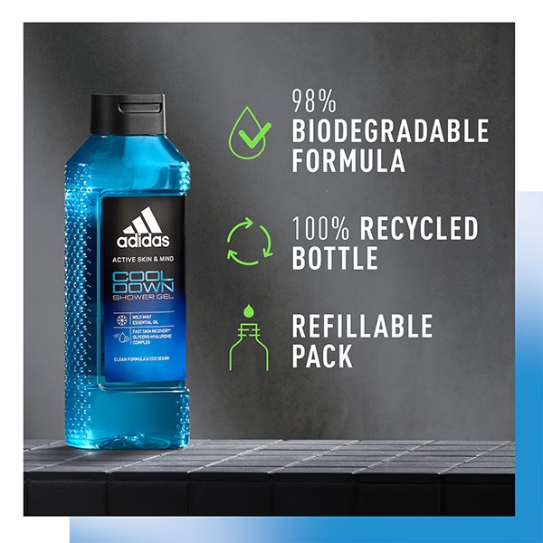 Adidas Cool Down Shower Gel 400 ml