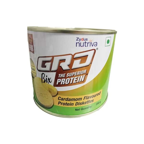 GRD BIX THE SUPERIOR PROTEIN CARDAMOM FLAVOURED Diskettes 250gm