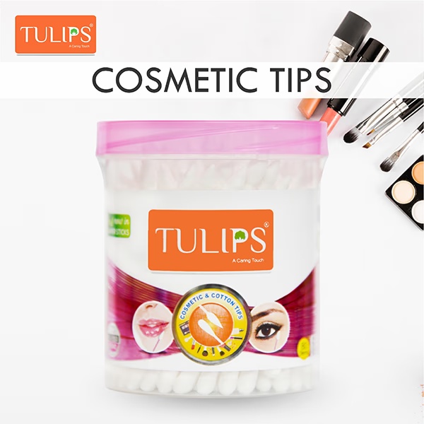 TULIPS Now In Paper Sticks Cosmetic Cotton tips 80's