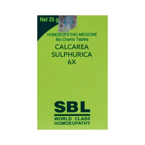 SBL Calcarea Sulphurica 6X Tablet 450 gm