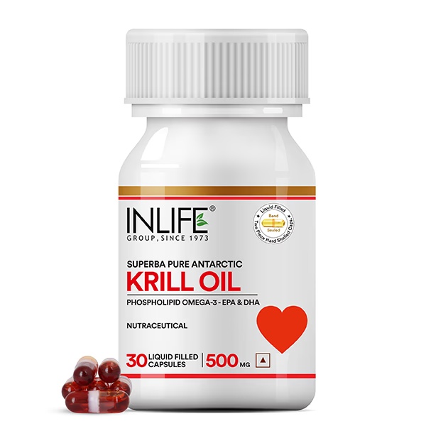 INLIFE Krill Oil Phospholipid Capsules 30's