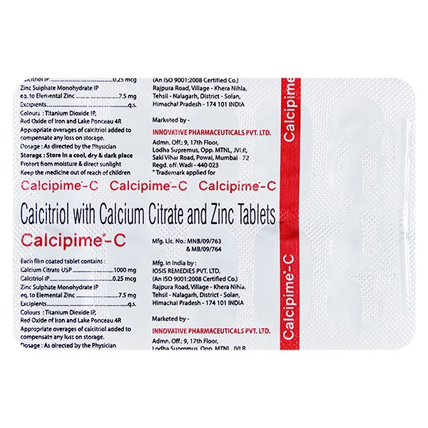 CALCIPIME C Tablet 10's