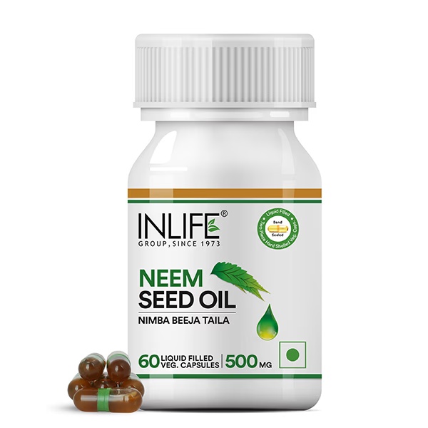 INLIFE Neem Seed Oil Capsules 60's