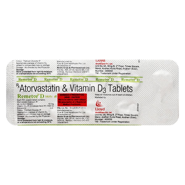 Remetor D 10mg Tablet 10'S