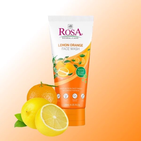 Rosa Lemon Orange Face Wash 120 ml