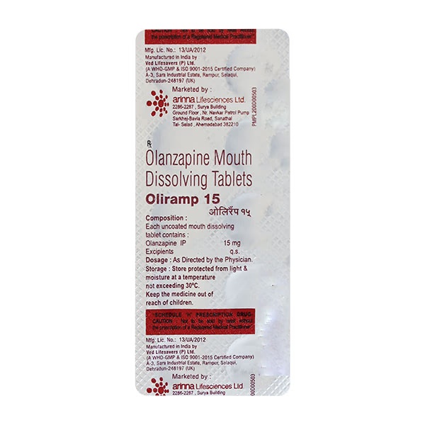 Oliramp 15mg Tablet 10'S