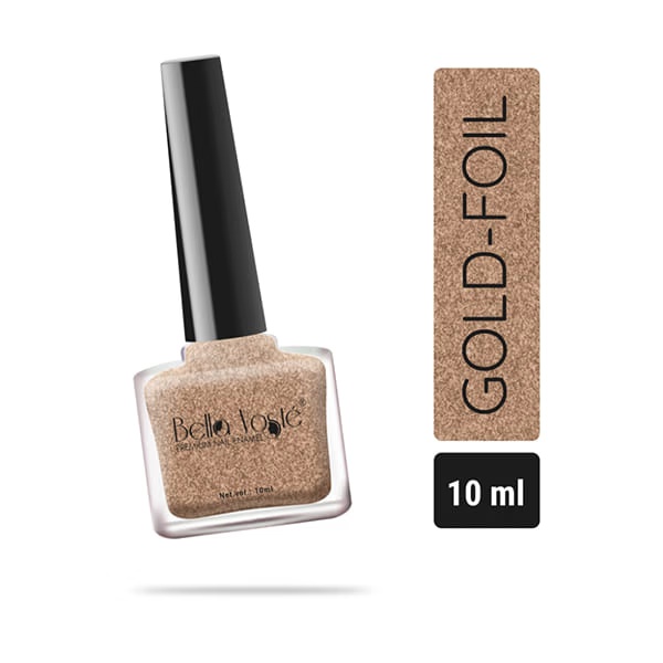 Bella Voste Gold-Foil Nail Paints Shade 333 10 Ml