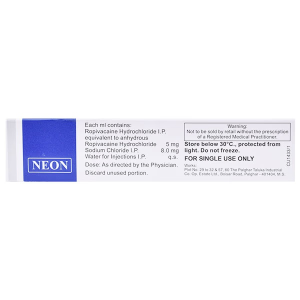 Ropin 0.5 Injection 20ml