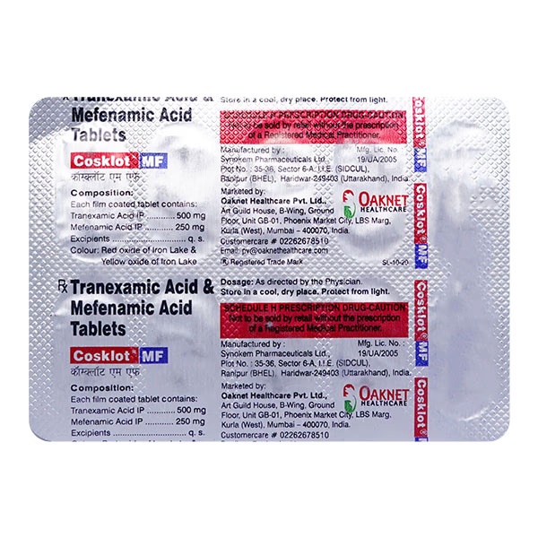 Cosklot MF Tablet 10'S