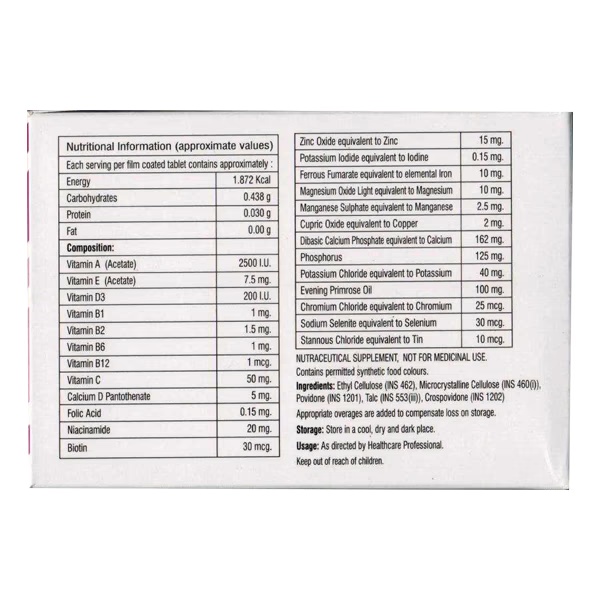 ZAPIVIT ESSENTIALS Tablet 10's