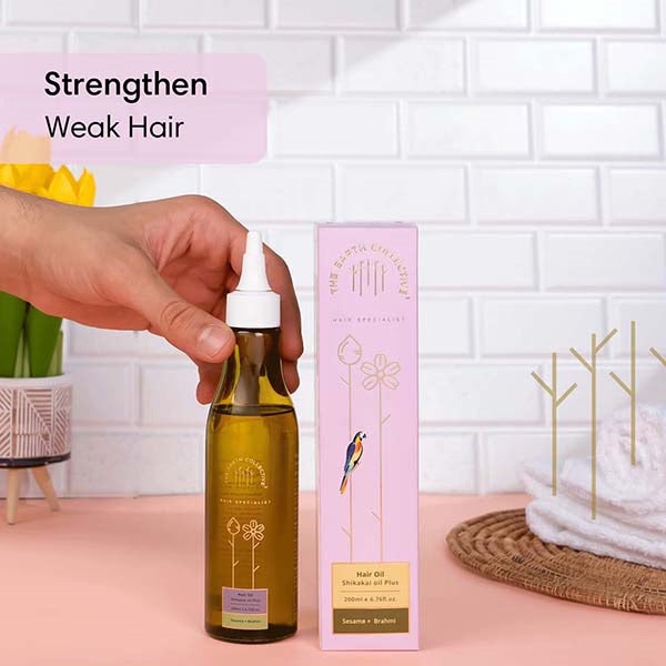The Earth Collective Hair Oil - Shikakai Oil Plus 200 ml