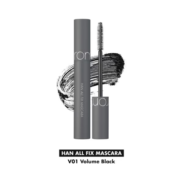 Rom&Nd Han All Fix Mascara V01 Volume Black 7 gm
