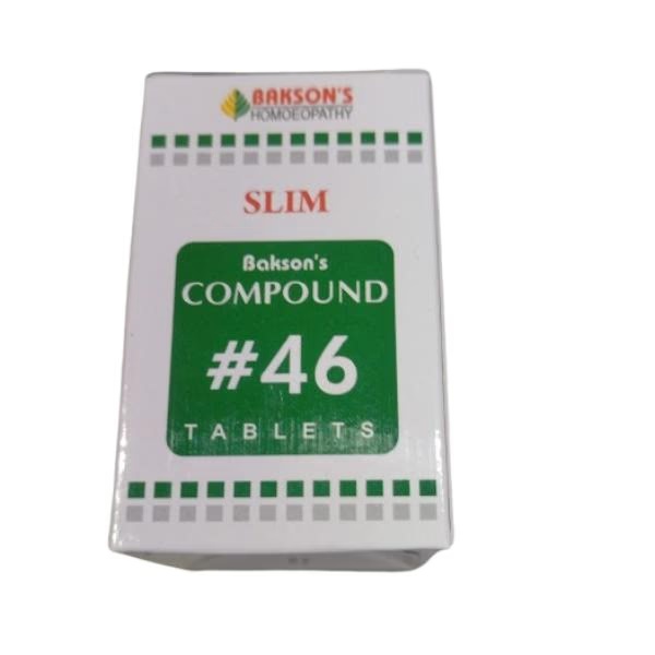 Bakson's Compound 46 Slim Tablet 25 gm