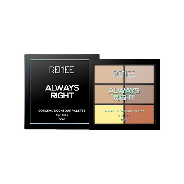 Renee Cosmetics Always Right Conceal & Contour Palette 15 gm