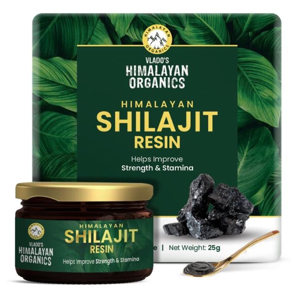 Vlado's  Himalayan Organics Himalayan Shilajit Resin 25 g