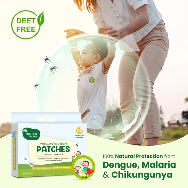 Mother Sparsh Mosquito Repellent patch 96's