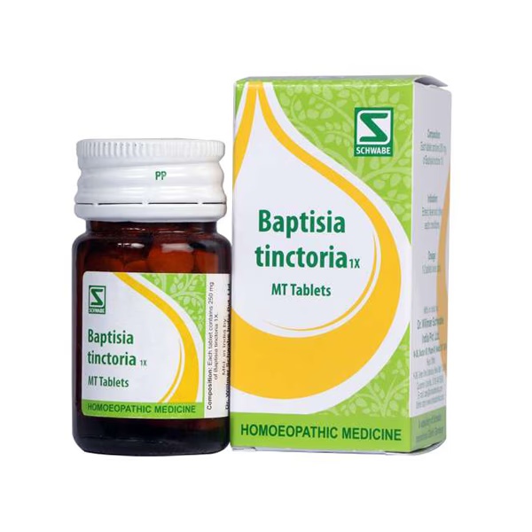 Dr. Willmar Schwabe Baptisia Tinctoria 1X Tablet 20 gm