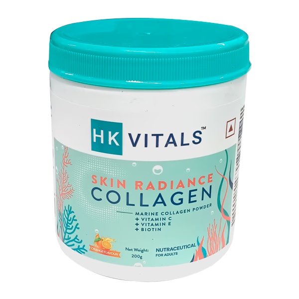 HK Vitals Marine Collagen Supplement (Orange) 200 gm