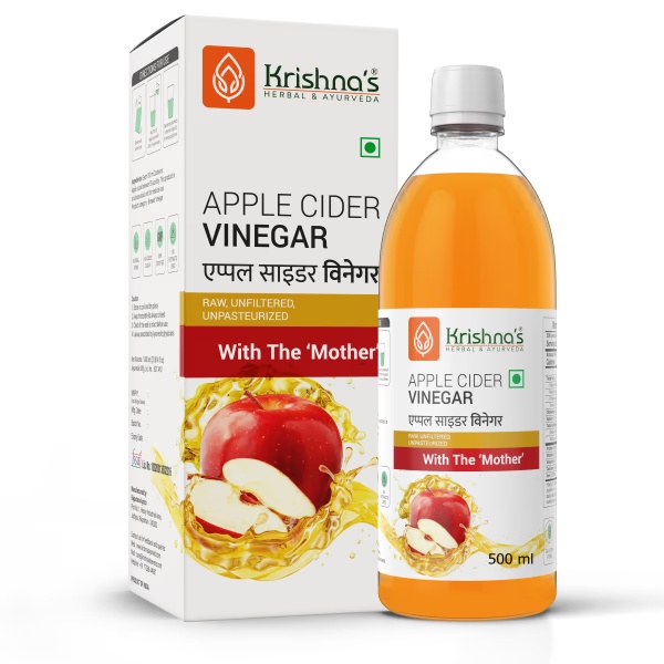 Krishna's Herbal & Ayurveda Apple Cider Vinegar 500 ml