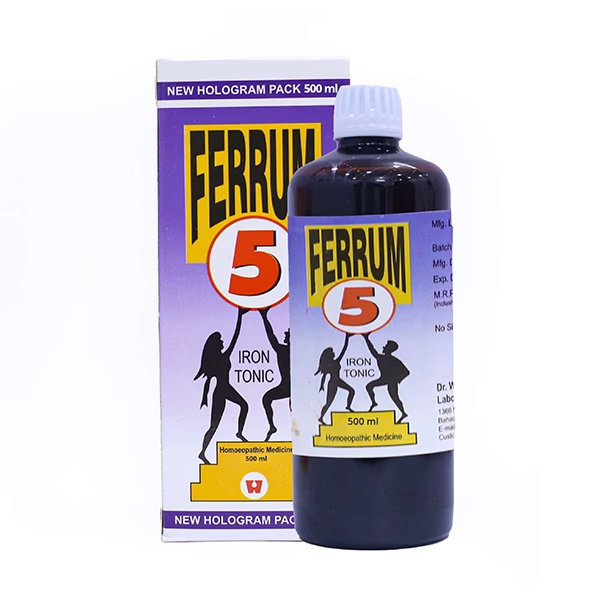 Dr.Wellmans Ferrum 5 Tonic 500 ml
