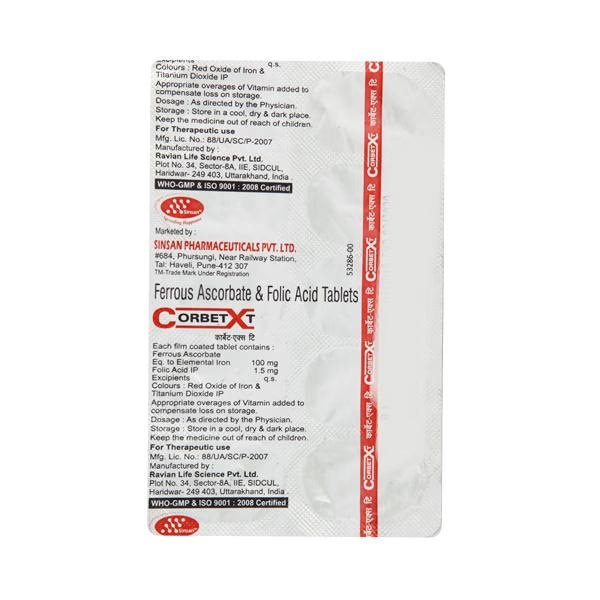 Corbet XT Tablet 10'S