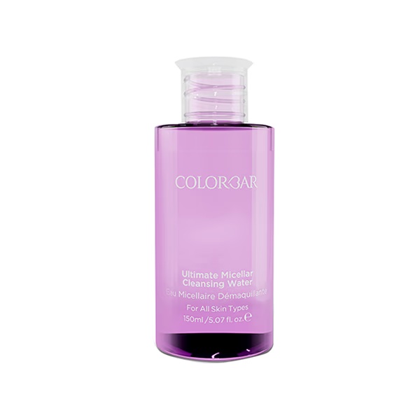 Colorbar Ultimate Micellar Cleansing Water for all Skin Types-UMCW001 150ml