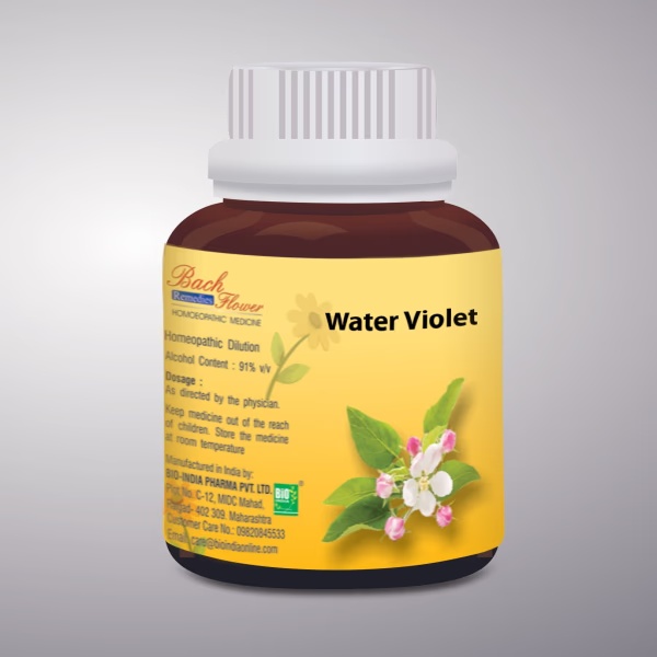 Bio-India's Bach Flower - Water Violet 30 ml