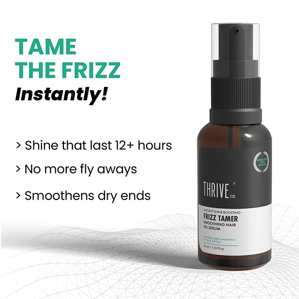 Thriveco Frizz Tamer Smoothening Hair Oil 30 ml
