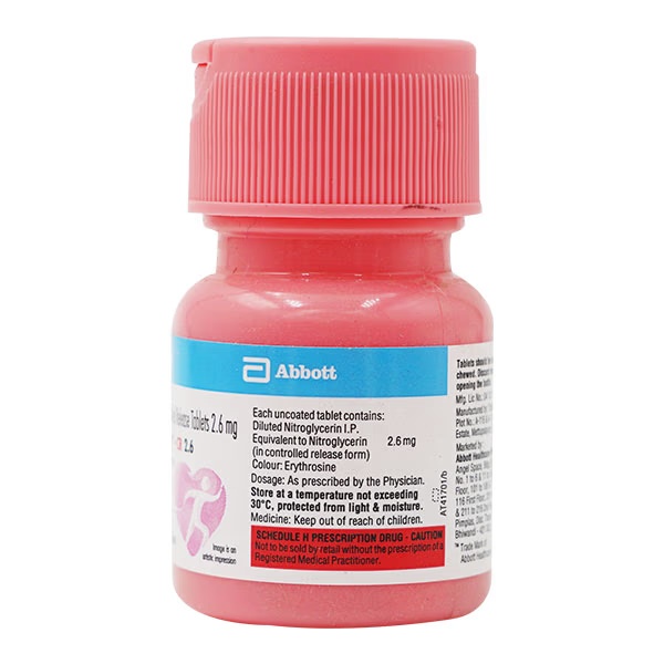 GTN Sorbitrate CR 2.6mg Tablet 30'S