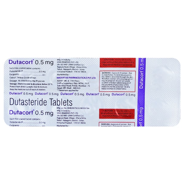 DUTACORT 0.5MG Tablet 10's
