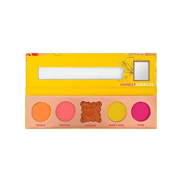 Profusion Cosmetics Blooming Hues 5 Shade Eye Shadow Pallete Honest Hibiscus (4.82 gm)
