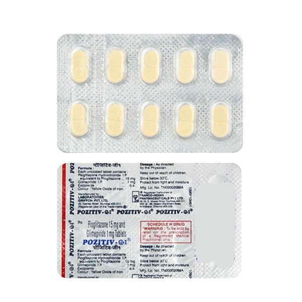 Pozitiv G 1mg Tablet 10'S