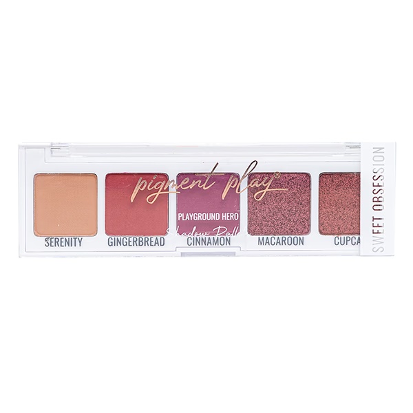 Pigment Play Sugar & Spice Shadow Palette - Sweet Obsession 4.5 gm