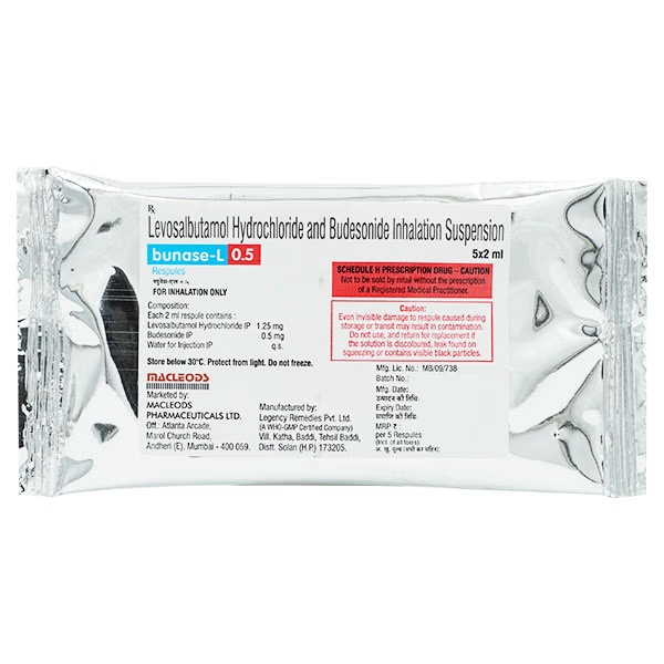 BUNASE L Respules 5x2ml