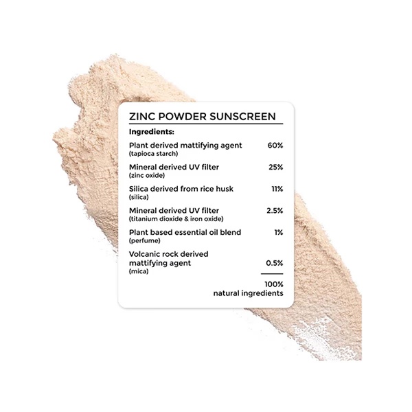 Brillare Zinc Powder Sunscreen SPF50 4 gm