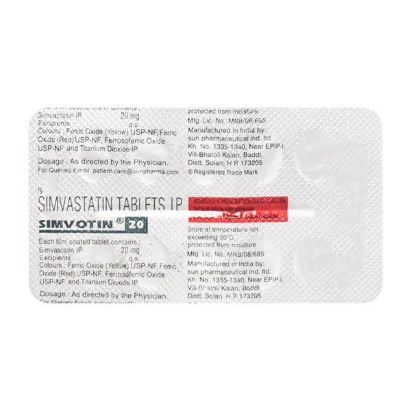 Simvotin 20mg Tablet 10'S 1 4228-simvotin-20mg-tablet-10-s-1.jpg