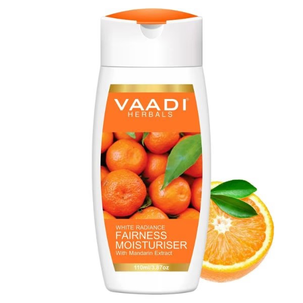 Vaadi Herbals White Radiance Fairness Moisturiser - Mandarin Extract 110 ml