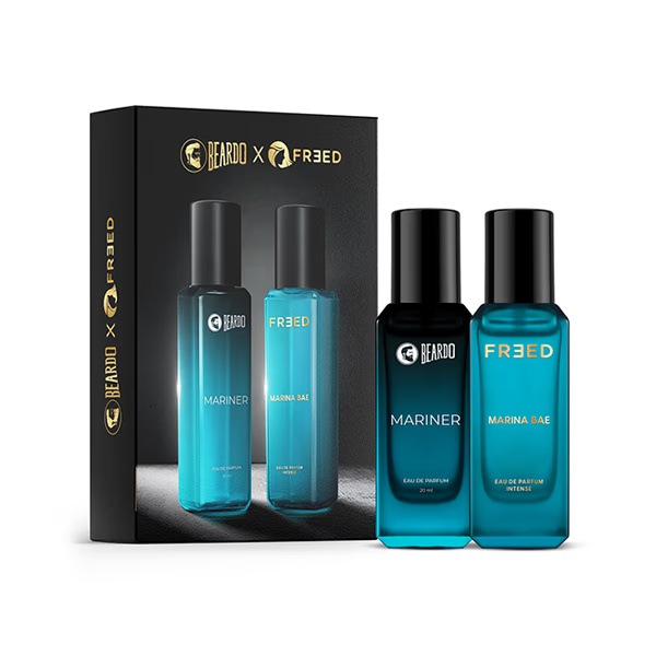 Beardo Men Mariner And Freed Marina Bae Fragrance Long Lasting Pocket Perfume - 20ml Each 1's