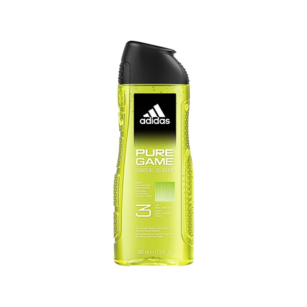 Adidas Pure Game 3-In-1 Shower Gel 400 ml